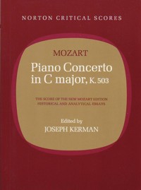 Piano Concerto in C Major, K. 503. 9780393098907 Piano Concerto in C Major, K. 503. 9780393098907