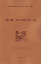 Revista de Musicología, vol. XV, 1992, nº 2-3: La música en la Abadía de Silos. 26252