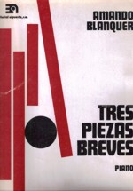 Tres piezas breves, para piano