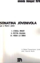 Sonatina jovenivola per a flauta i piano. 9790692121473