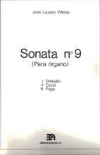 Sonata nº 9, para órgano. 9790692121879