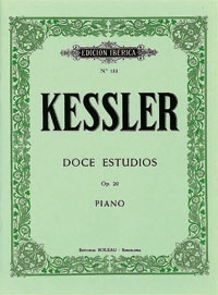 Doce Estudios op. 20 para piano