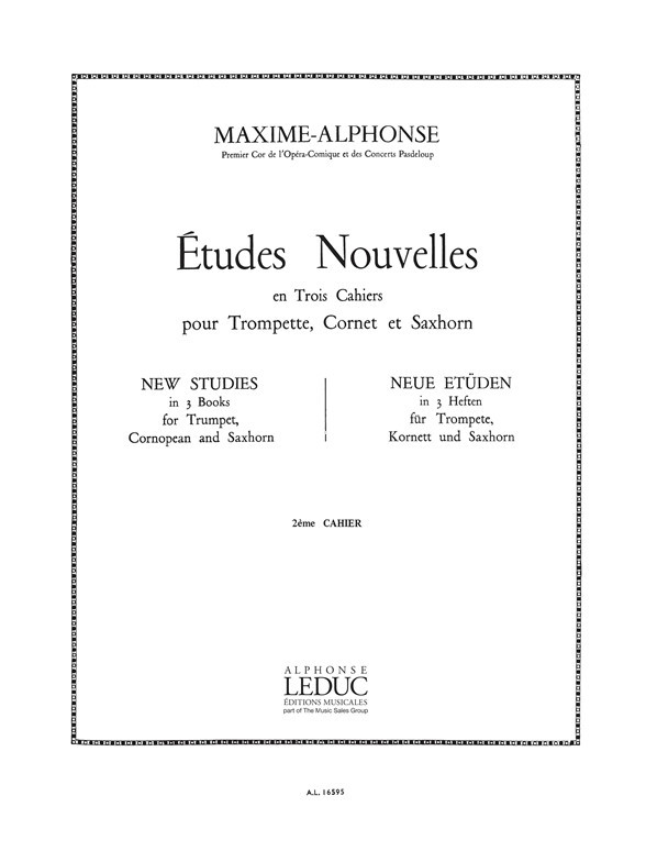 Etudes Nouvelles, Trumpet