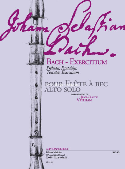 Exercitium, Alto [Treble] Recorder. 9790046293917