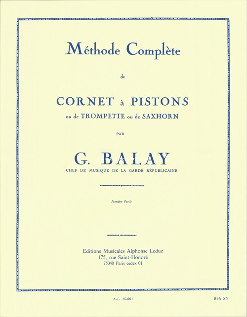Méthode complète de cornet à pistons ou de trompette ou de saxhorn, vol. 1