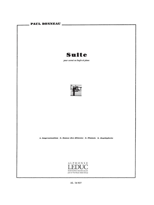 Suite, Cornet and Piano