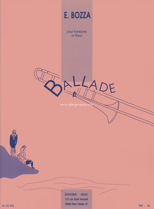 Ballade, op. 62, pour trombone ténor et piano