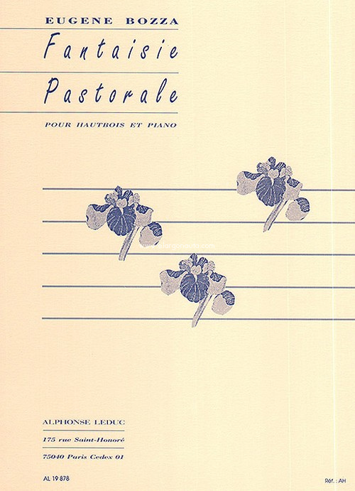 Fantaisie pastorale, op. 37, pour hautbois et piano