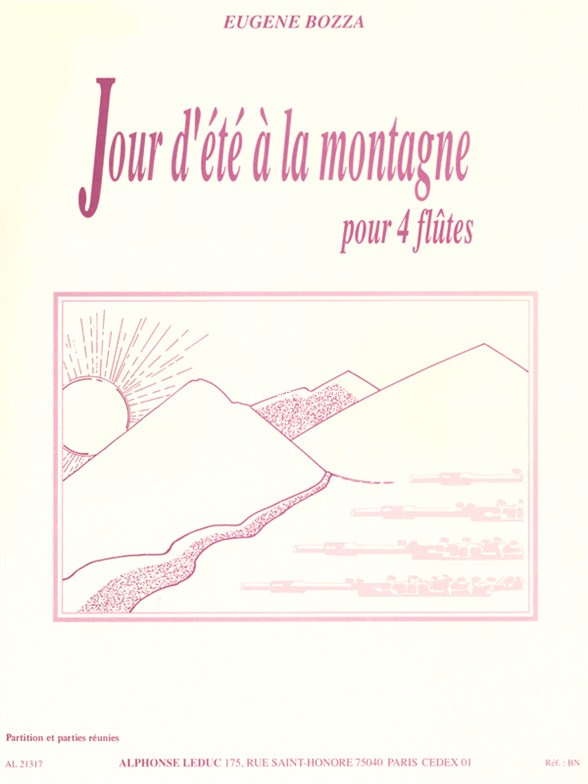 Jour d'été à la montagne, Flute Quartet