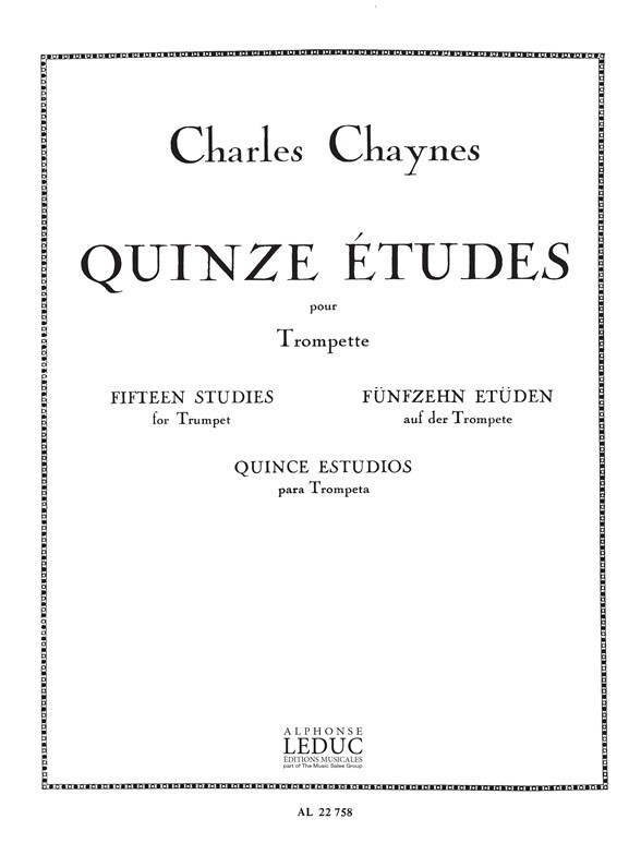 15 Etudes, Trumpet. 9790046227585