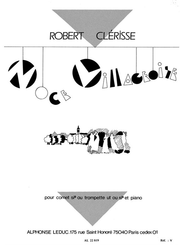 Noce Villageoise, Cornet B-Flat or Trumpet In C or B-Flat and Piano