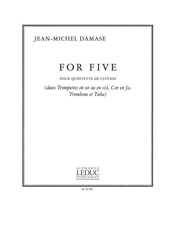 For Five, Brass Quintet