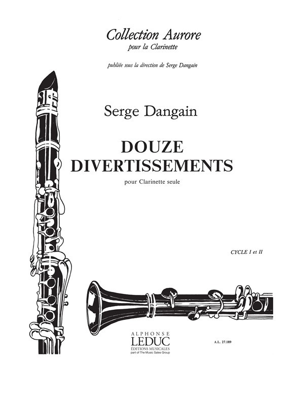 Douze divertissements, pour clarinette seule