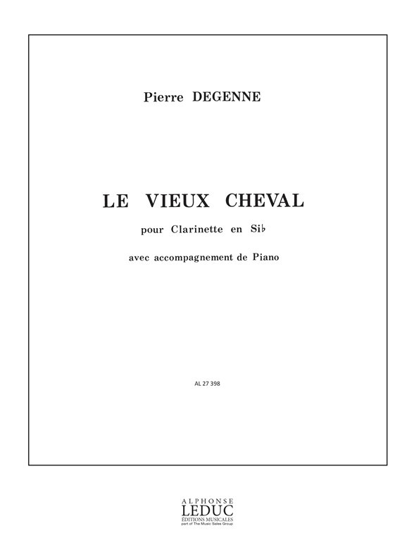 Vieux Cheval, Clarinet and Piano