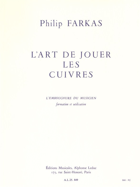 L'Art de jouer les Cuivres, Horn