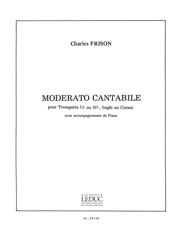 Moderato cantabile, Trumpet [or Bugle, or Cornet] and Piano