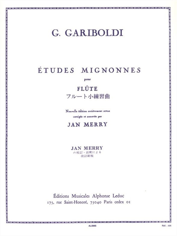 Études mignonnes pour la flûte, op. 131. 9790046059650