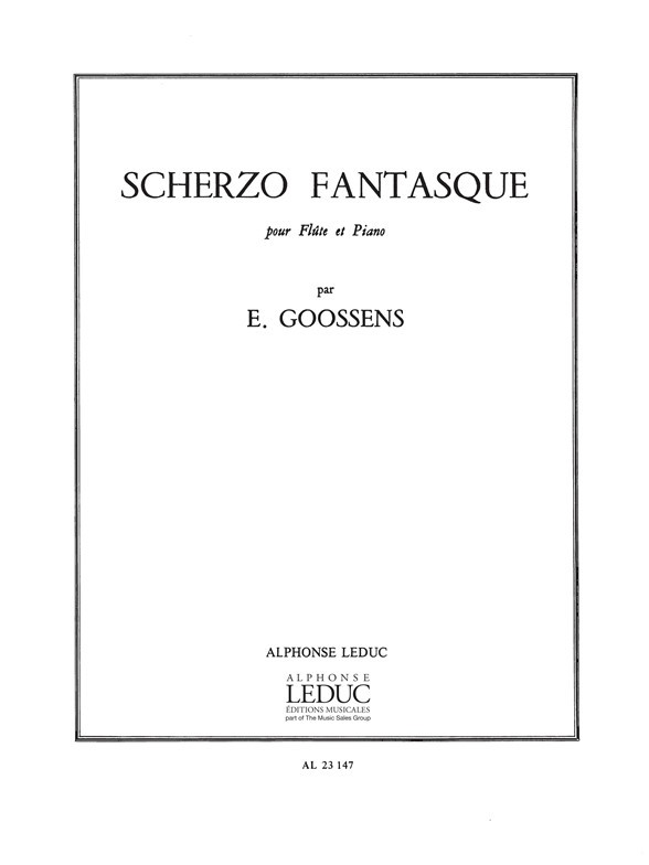 Scherzo Fantasque, Flute and Piano