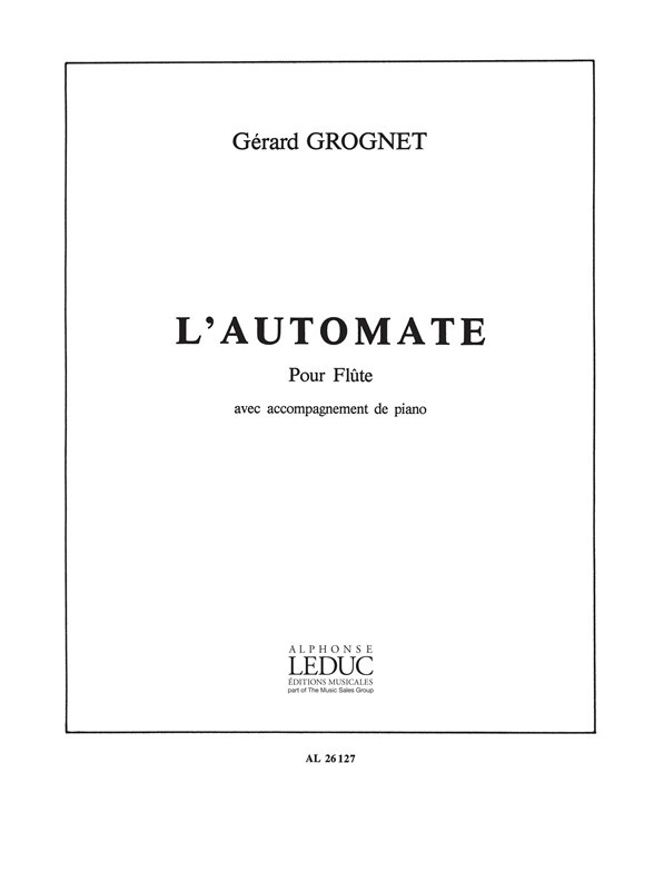 Automate: Flute Et Piano - Collection Rougeron, Flute and Piano