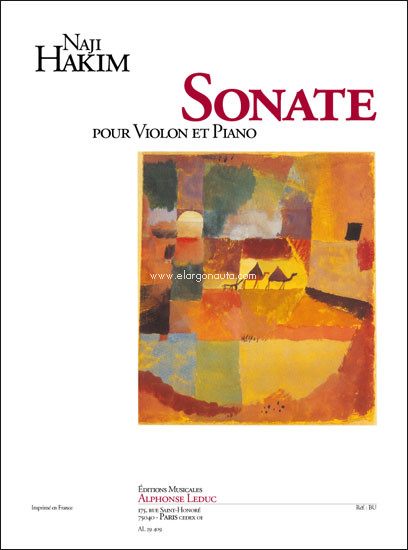 Sonate, Violin and Piano