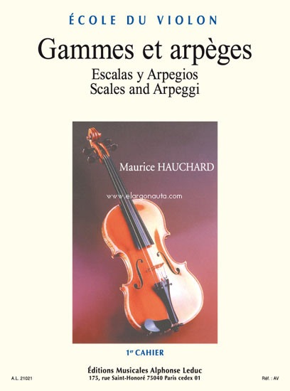 Gammes Et Arpeges, Vol.1, Violin