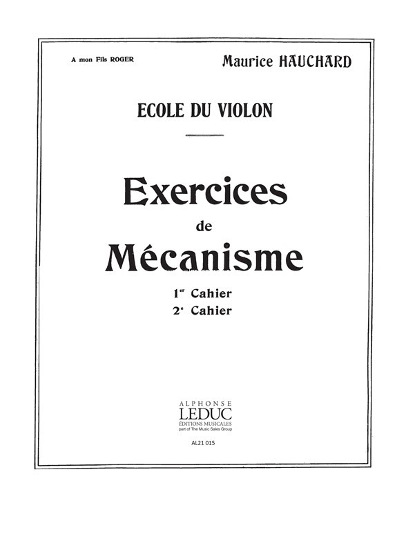 Exercices de Mecanisme Vol.2, Violin