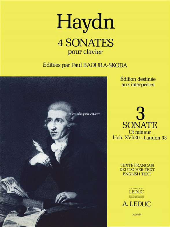 Sonata Hob.16, Piano