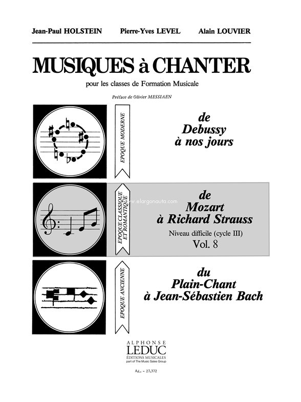 Level Musiques A Chanter 3 Niveau Diff Vol 8: Mozart A Strauss, Mixed Choir