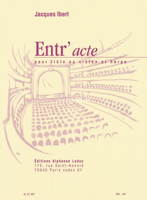 Entr'acte, Flute and Harp