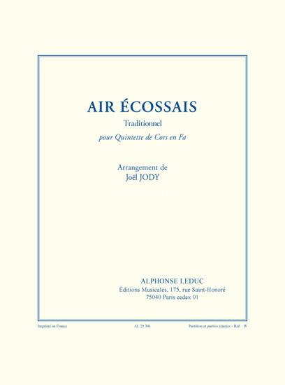 Traditional: Air ecossais, 5 Horns