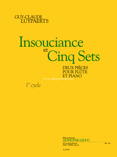 Insouciance et Cinq Sets, Flute and Piano