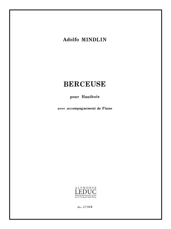 Berceuse, Oboe and Piano
