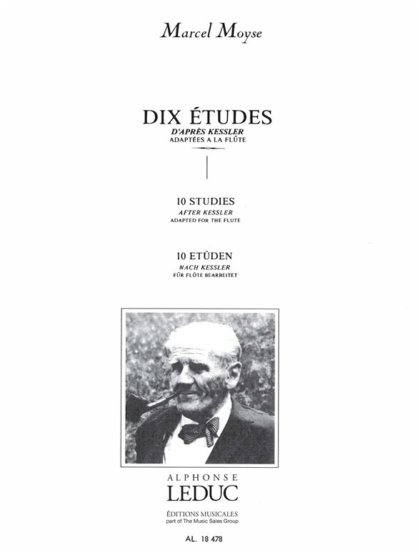 10 Etudes D'Apres Kessler, Flute