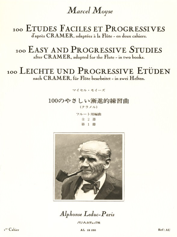 100 Etudes Faciles et Progressives 1, Flute