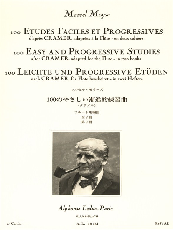 100 Etudes Faciles Et Progressives 2, Flute. 9790046181511