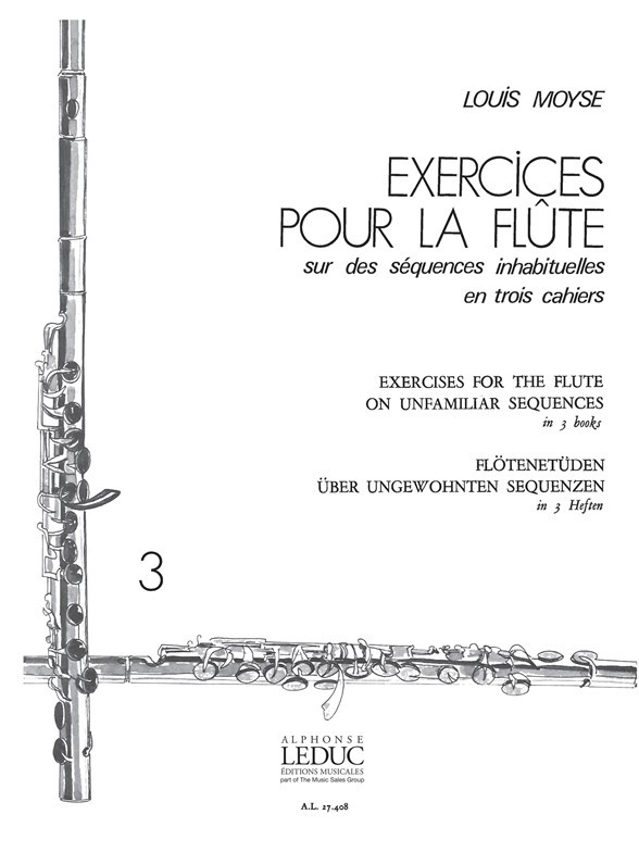 Exercices sur Séquences inhabituelles Vol.2 No.3, Flute. 9790046274084