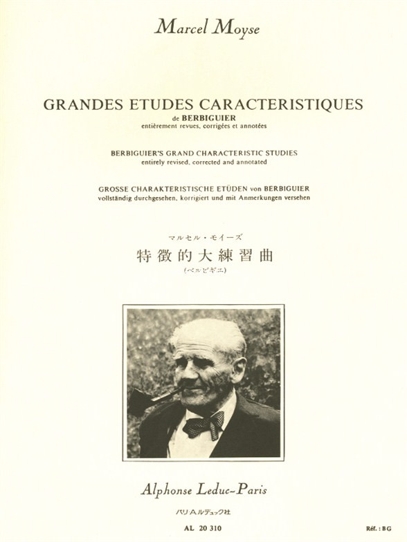Grandes Etudes Caracteristiques De Berbiguier, Flute. 9790046203107