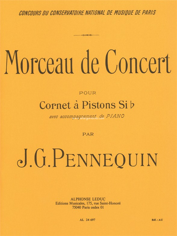 Morceau de Concert, Trumpet