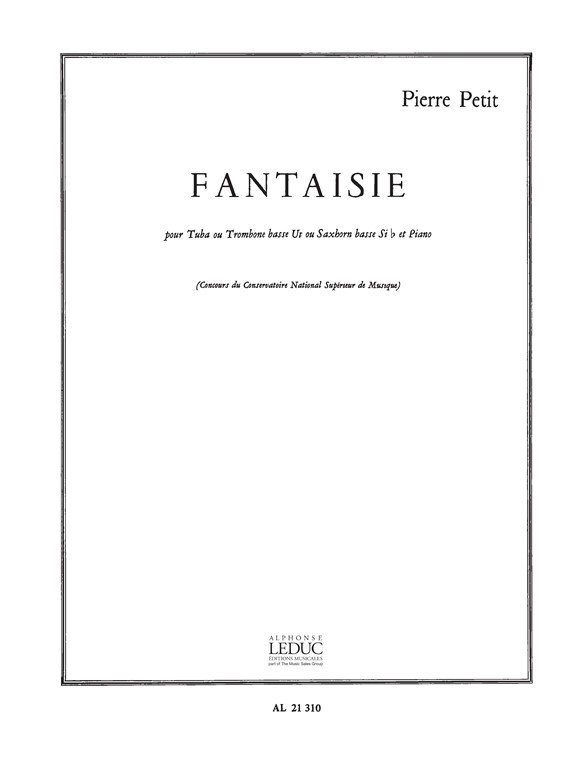 Fantaisie, Tuba and Piano