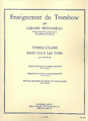 30 études dans tous les tons, Trombone. 9790046232633