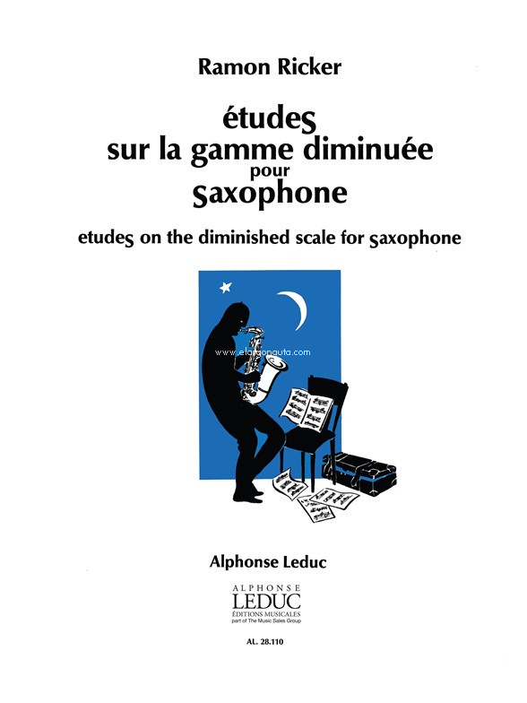 Etudes Sur La Gamme Diminuée, Saxophone