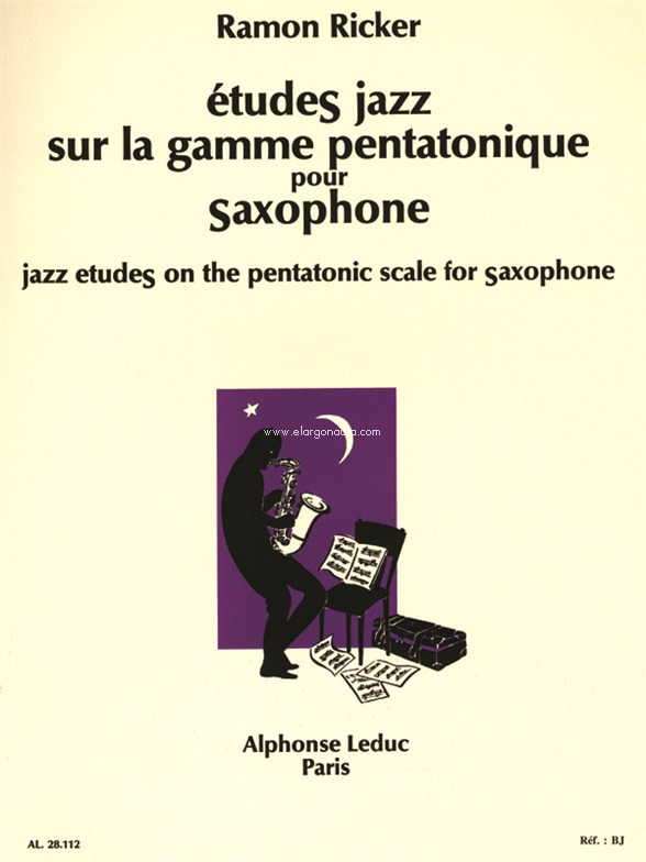 Etudes Jazz sur la Gamme pentatonique, Saxophone