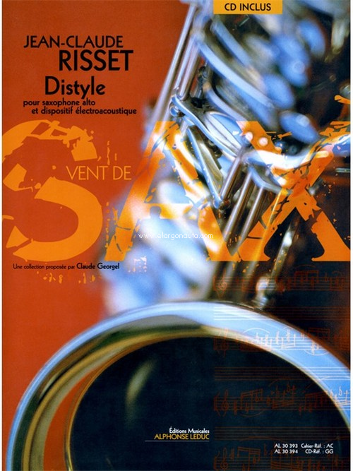 Distyle: Collection Vent De Sax, Saxophone E-Flat