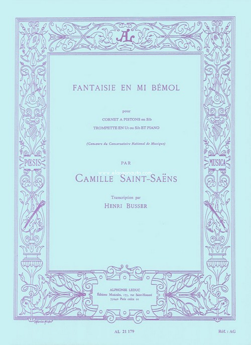 Fantasie Es., Trumpet and Piano