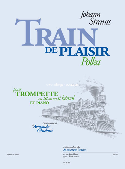 Train De Plaisir, Trumpet In C or B-Flat and Piano