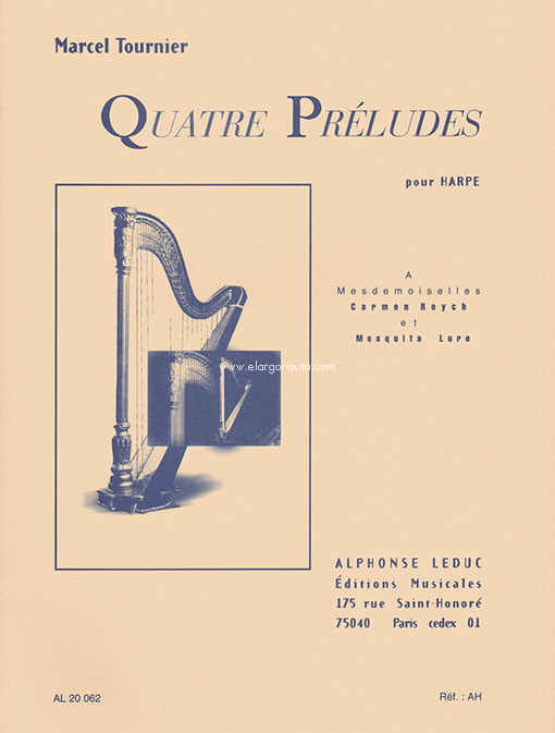 Quatre préludes pour harpe
