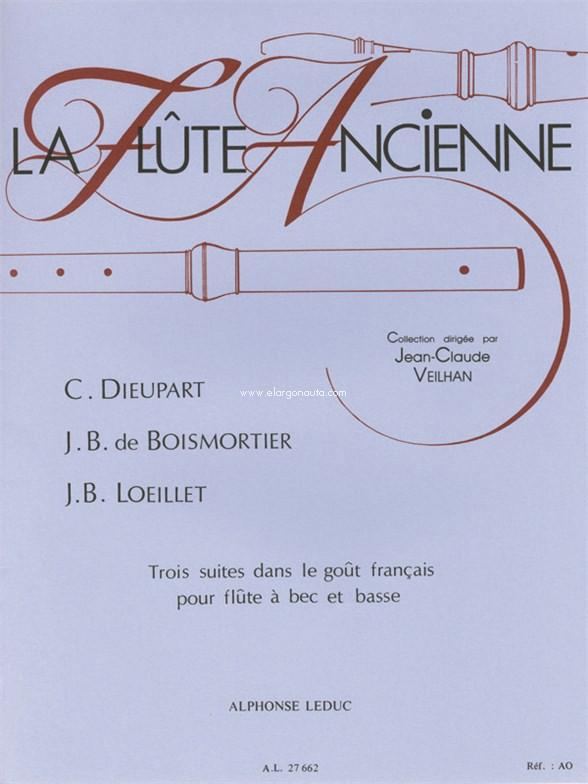 3 Suites dans le Goût français, Recorder and Continuo. 9790046276620