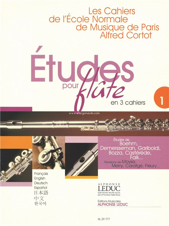 Etudes pour Flûte 1