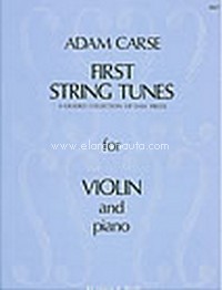 First String Tunes (Violin): A Graded Collection of Easy Pieces, Violin and Piano