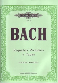 Pequeños Preludios y Fugas, para piano. 9788480203043